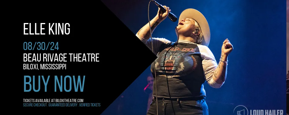 Elle King at Beau Rivage Theatre